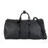 Keepall Bandoulière 55, &pound;1,200, Handbags, Black/Grey, Canvas, Front view
